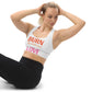 ONVA recycled longline sports bra – view 20