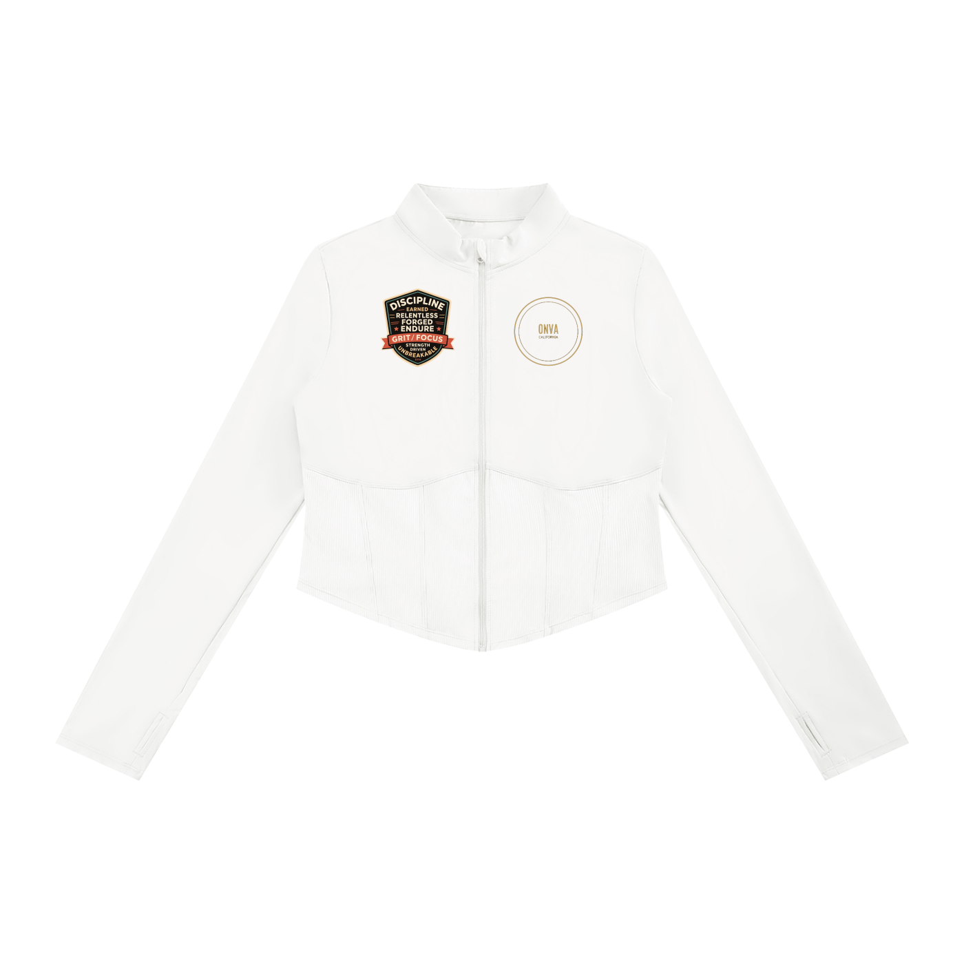 Women's Slim Fit Full-Zip Yoga Jacket