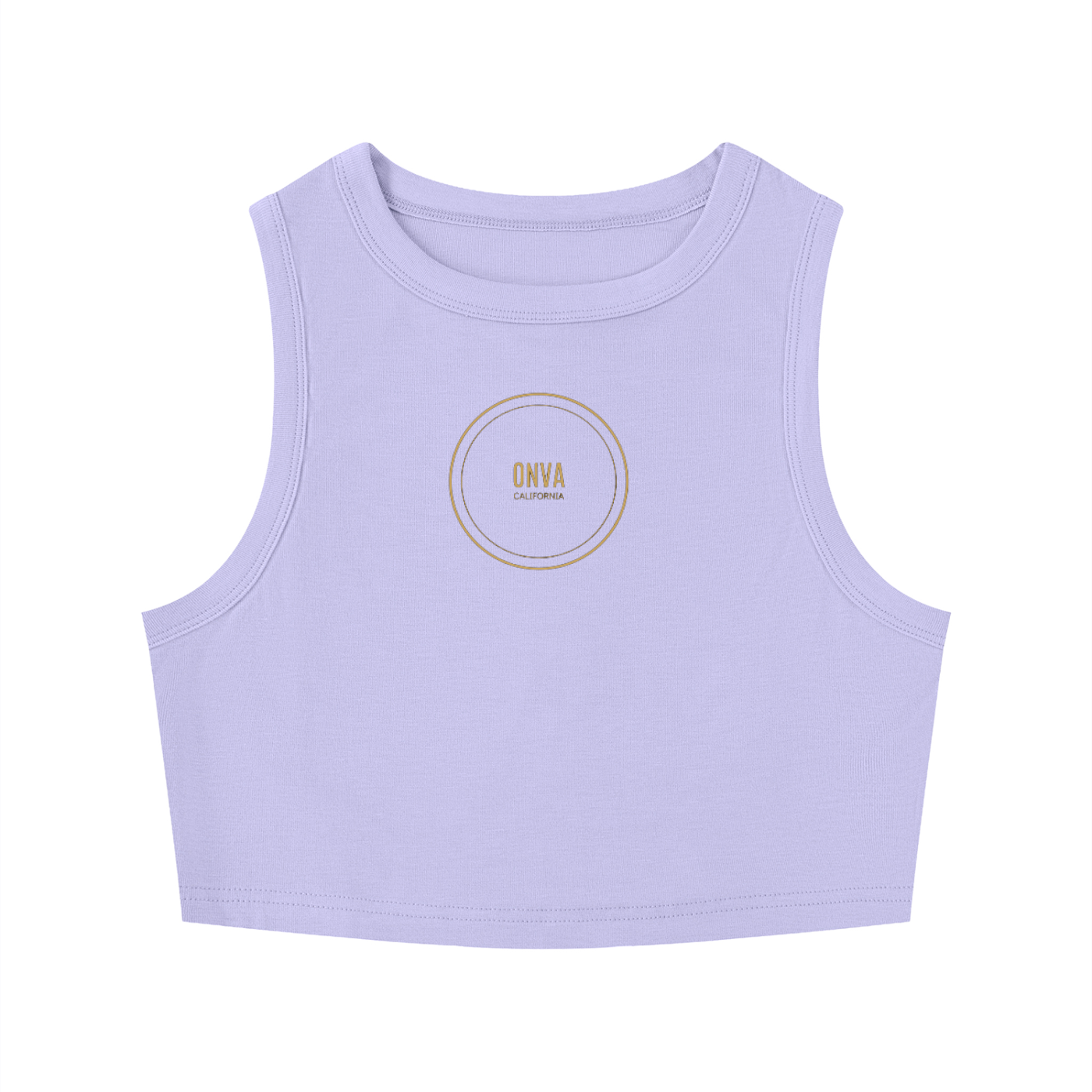 Women's Tight Crewneck Crop Tank Top