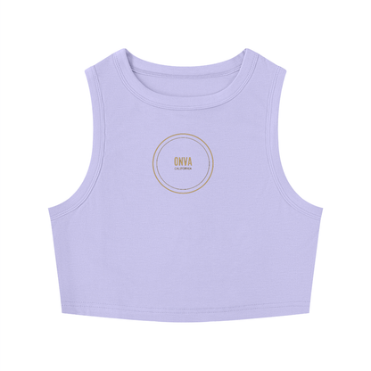 Women's Tight Crewneck Crop Tank Top