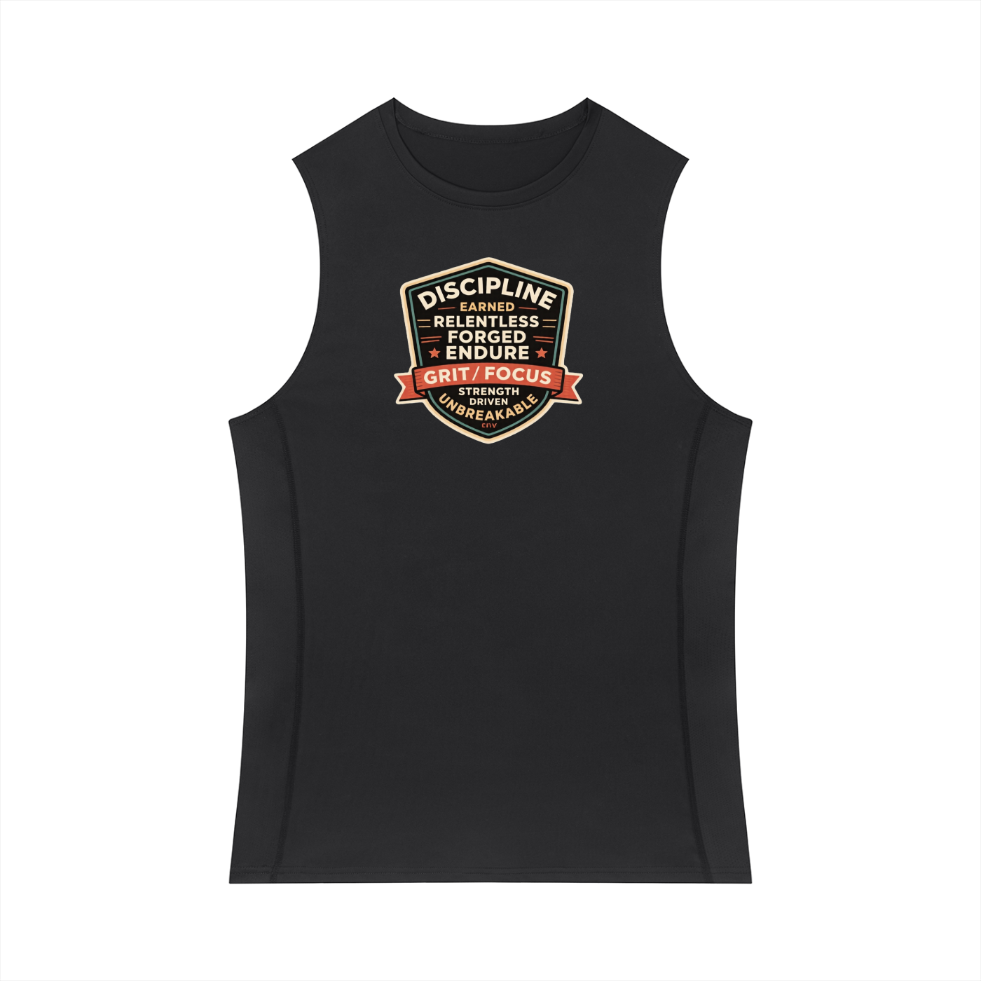 Men's Slim-Fit Topstitch Tank Top