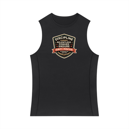 Men's Slim-Fit Topstitch Tank Top