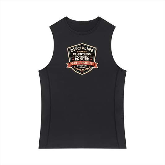Men's Slim-Fit Topstitch Tank Top