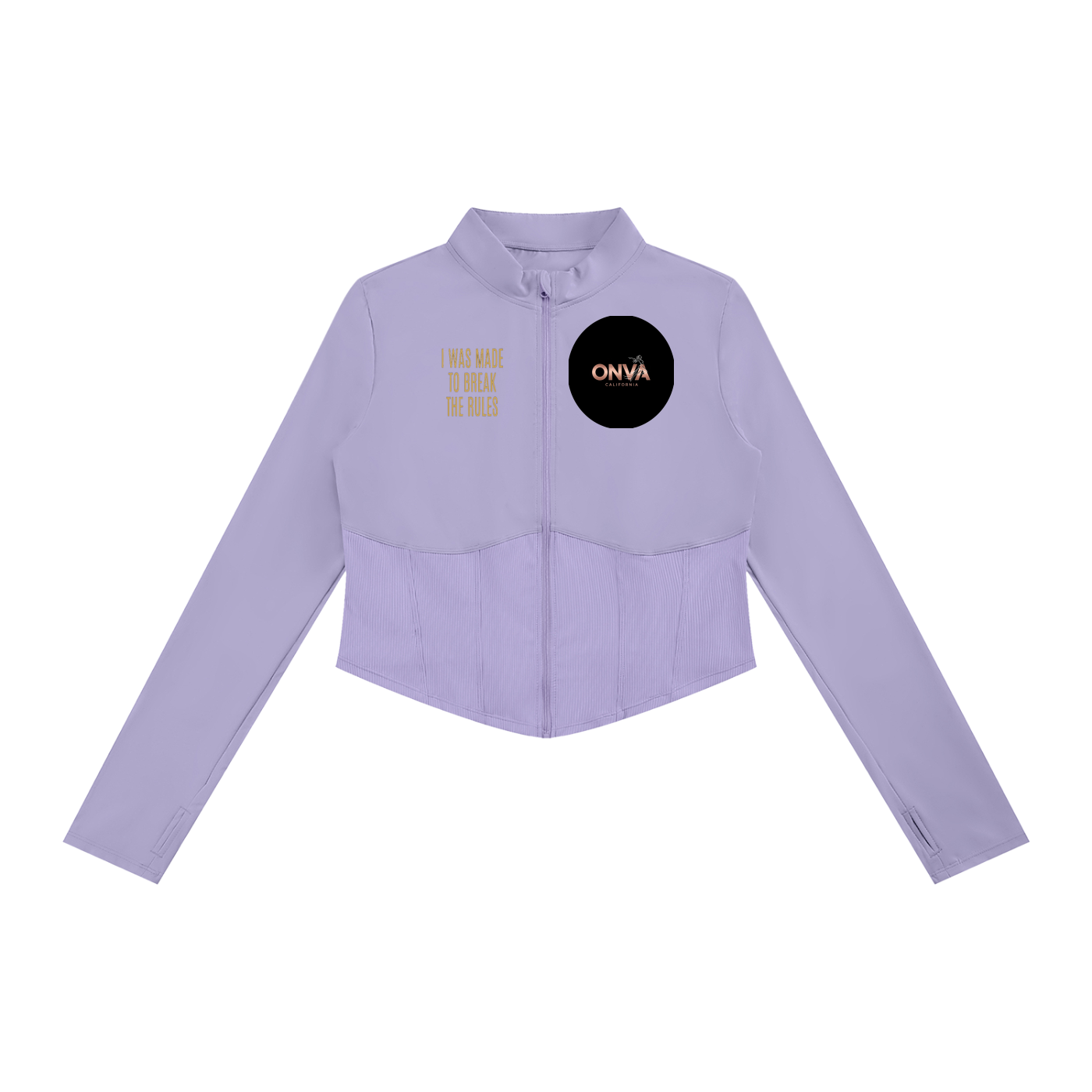 Women's Slim Fit Full-Zip Yoga Jacket