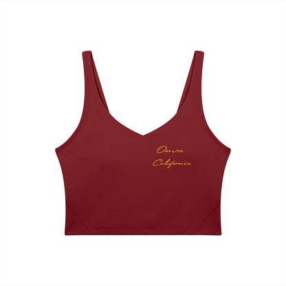 Women's V-Neck Yoga Sports Bra