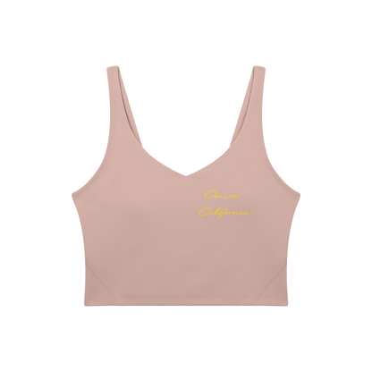 Women's V-Neck Yoga Sports Bra