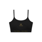Women's Solid U-Neck Sports Bra