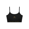Women's Solid U-Neck Sports Bra