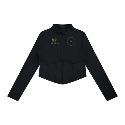 Women's Slim Fit Full-Zip Yoga Jacket