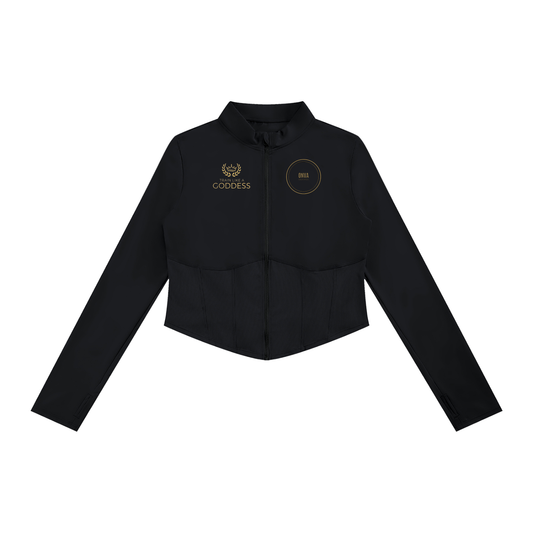 Women's Slim Fit Full-Zip Yoga Jacket