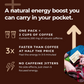 Mocca Shots Energy Gummies with Caffeine Dutch Chocolate 12 Packs
