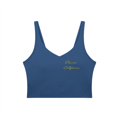Women's V-Neck Yoga Sports Bra