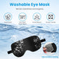 Cordless Heated Eye Mask Silk Sleep Eye Compress Mask For Dry Eyes