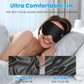 Cordless Heated Eye Mask Silk Sleep Eye Compress Mask For Dry Eyes