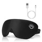 Cordless Heated Eye Mask Silk Sleep Eye Compress Mask For Dry Eyes