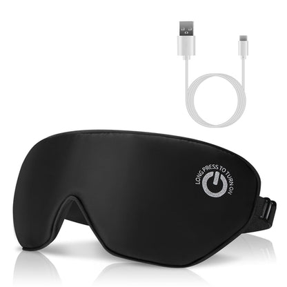 Cordless Heated Eye Mask Silk Sleep Eye Compress Mask For Dry Eyes