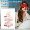 Cordless Heated Eye Mask Silk Sleep Eye Compress Mask For Dry Eyes
