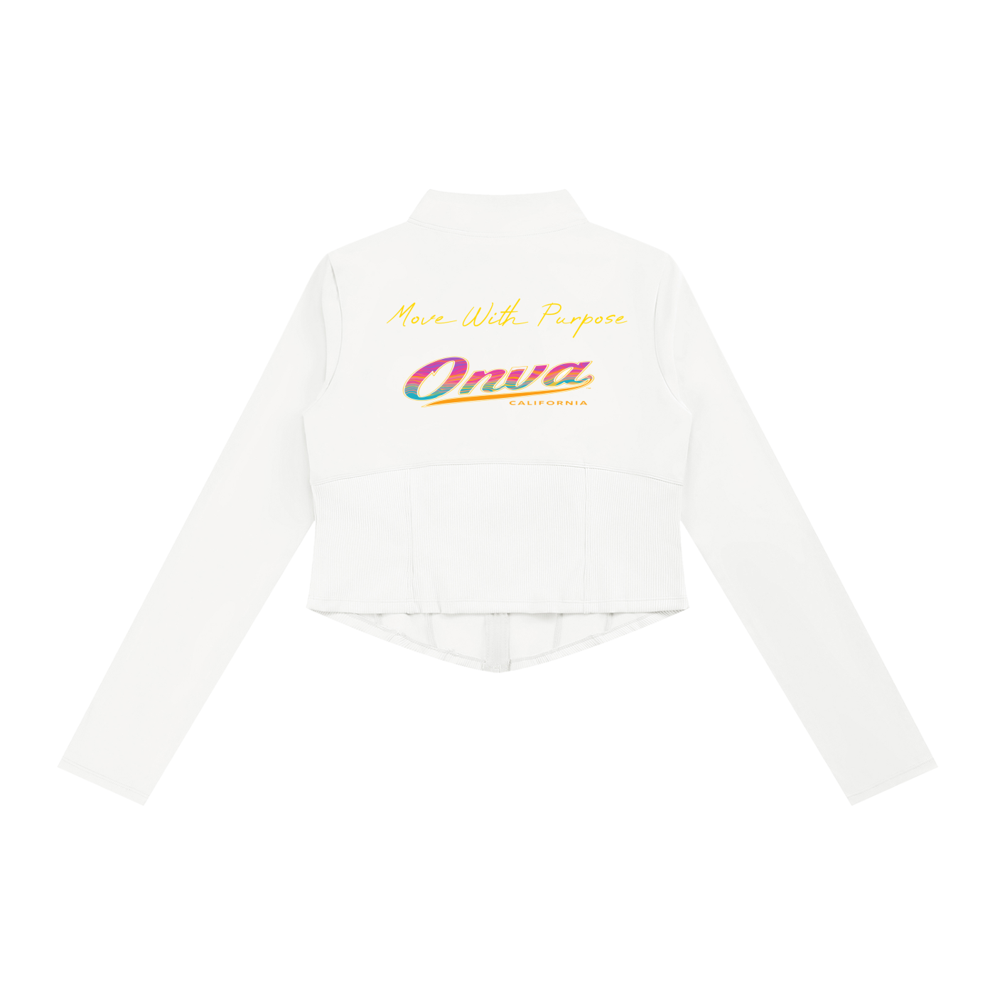 Women's Slim Fit Full-Zip Yoga Jacket
