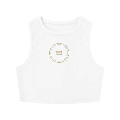 Women's Tight Crewneck Crop Tank Top