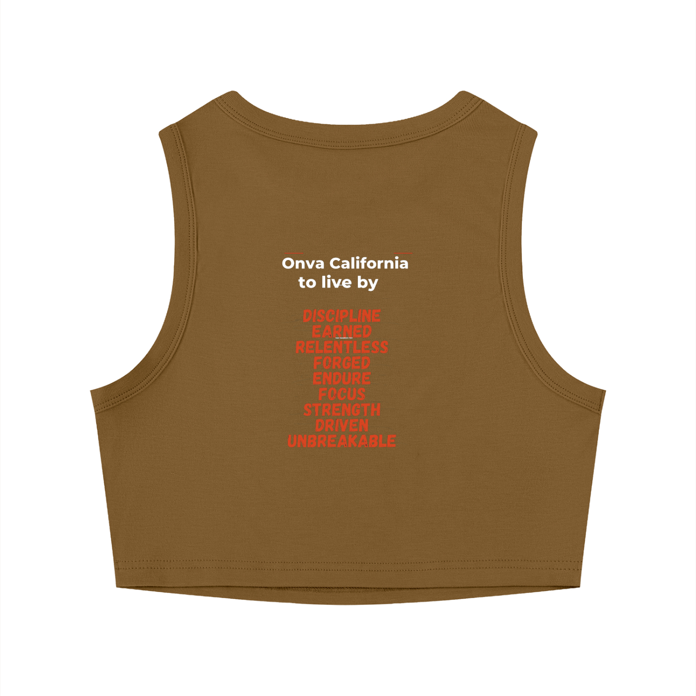 Women's Tight Crewneck Crop Tank Top