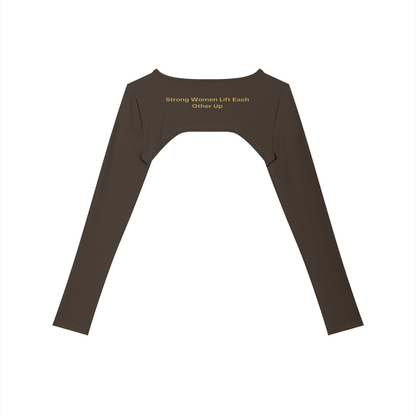 Women’s Cutout Long Sleeve Yoga Shrug