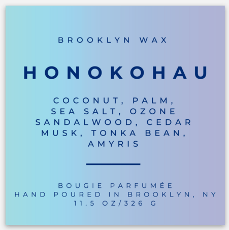 Honokohau Scented Candle — 6oz