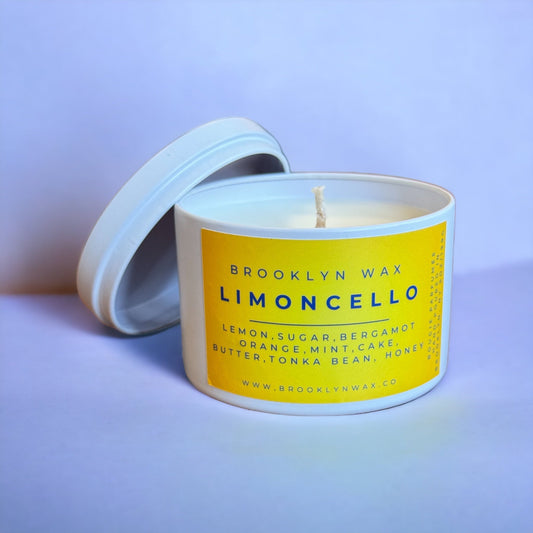 Limoncello Scented Candle Tin — 6oz