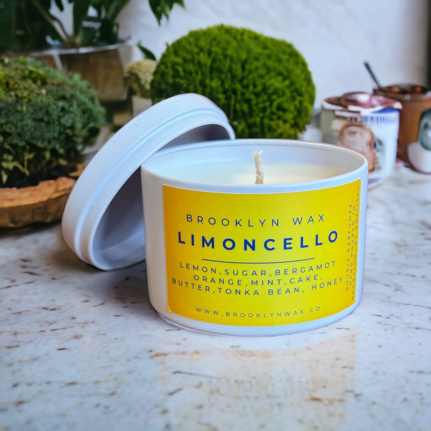 Limoncello Scented Candle Tin — 6oz