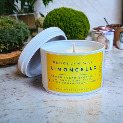 Limoncello Scented Candle Tin — 6oz