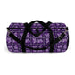 Purple Butterfly Duffel Bag | Bold Gym & Travel Bag