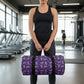 Purple Butterfly Duffel Bag | Bold Gym & Travel Bag