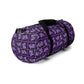 Purple Butterfly Duffel Bag | Bold Gym & Travel Bag
