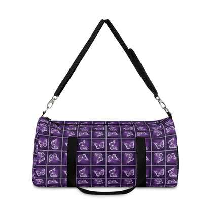 Purple Butterfly Duffel Bag | Bold Gym & Travel Bag