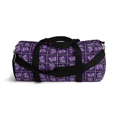 Purple Butterfly Duffel Bag | Bold Gym & Travel Bag
