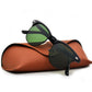 Excellent Quality Fashion Designer Sunglasses Semi Rimless Sun Glasses