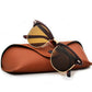 Excellent Quality Fashion Designer Sunglasses Semi Rimless Sun Glasses